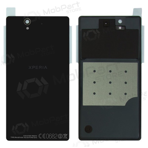 Sony Xperia Z L36h C6602 / Xperia Z C6603 back / rear cover (black)