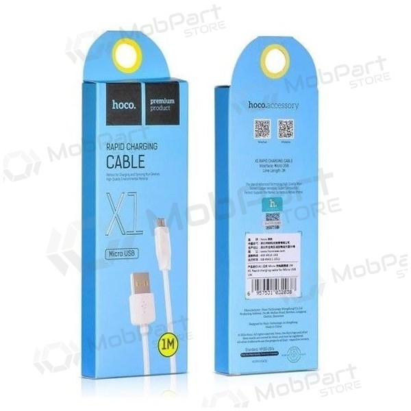 USB cable HOCO X1 Rapid USB cable HOCO X1 Rapid