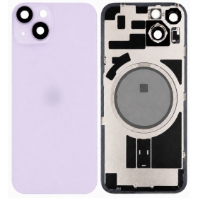 Apple iPhone X back / rear cover (silver) (used grade A, original)