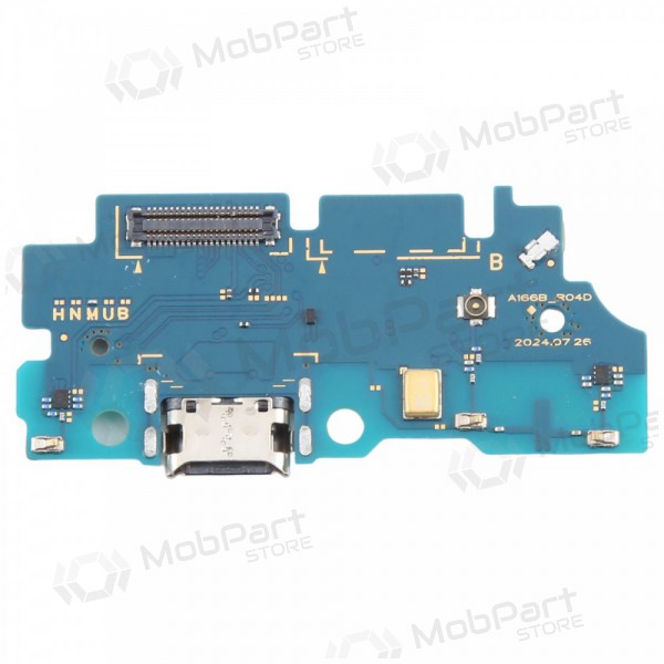 Samsung A166 Galaxy A16 5G charging dock port and microphone flex (service pack) (original) Samsung A166 Galaxy A16 5G charging dock port and microphone flex (service pack) (original)