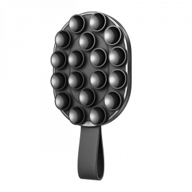 Magnetinis telefono laikiklis su siurbtukais Joyroom JR-ZS393-S black