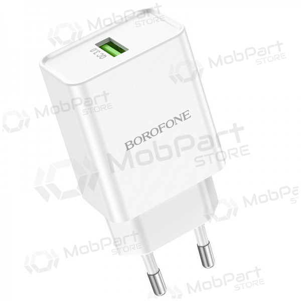 Charger Borofone BN5 QC 3.0 18W (white)