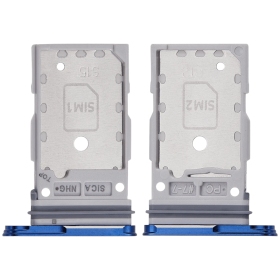 Samsung Galaxy S25, S25+ Dual SIM card holder (dark blue) (original)