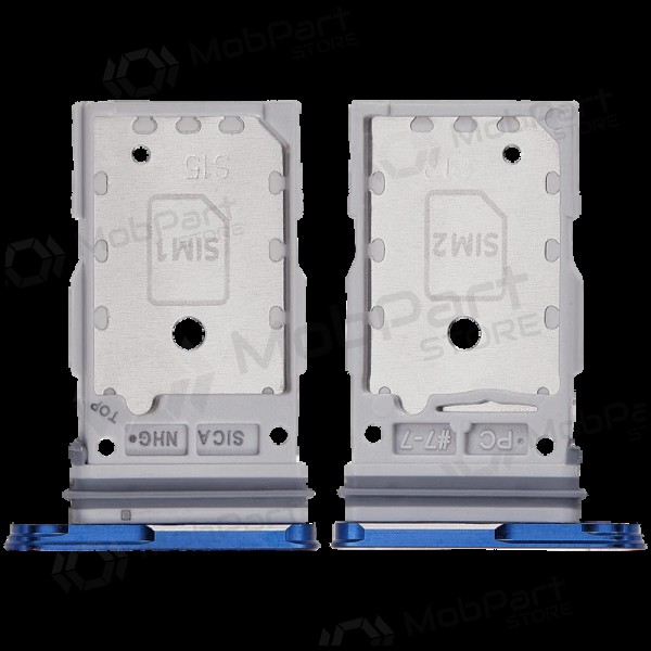 Samsung Galaxy S25, S25+ Dual SIM card holder (dark blue) (original)