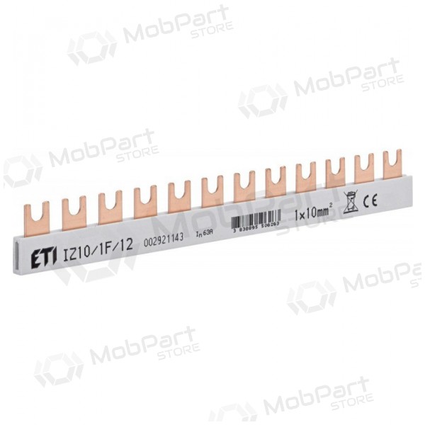 Isolated joining bus IZ ETI (1P, 12 mod.)