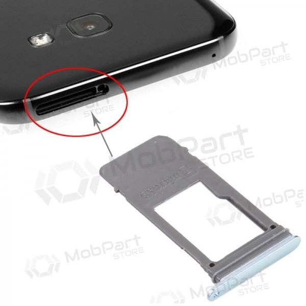 Samsung A520F Galaxy A5 2017 SIM card holder (2pcs) (blue) (original)