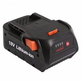 Battery for AEG / RIDGID R840083 18V tools 4Ah Li-ion with charge indicator (replacement)