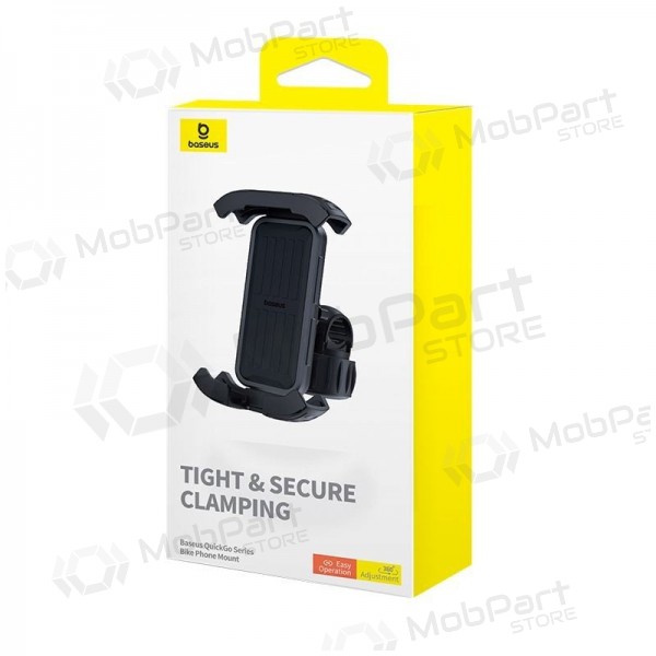 Telefono laikiklis dviračiui Baseus QuickGo Series Bike Phone Mount Cluster black C40561500113-00