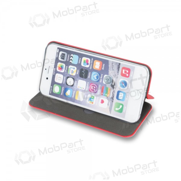 Samsung Galaxy J3 2018 case - Book Elegance (red)