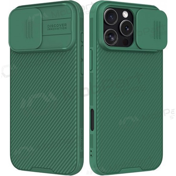 Apple iPhone 15 Pro Max case „Nillkin CamShield Pro“ (green) Apple iPhone 15 Pro Max case „Nillkin CamShield Pro“ (green)