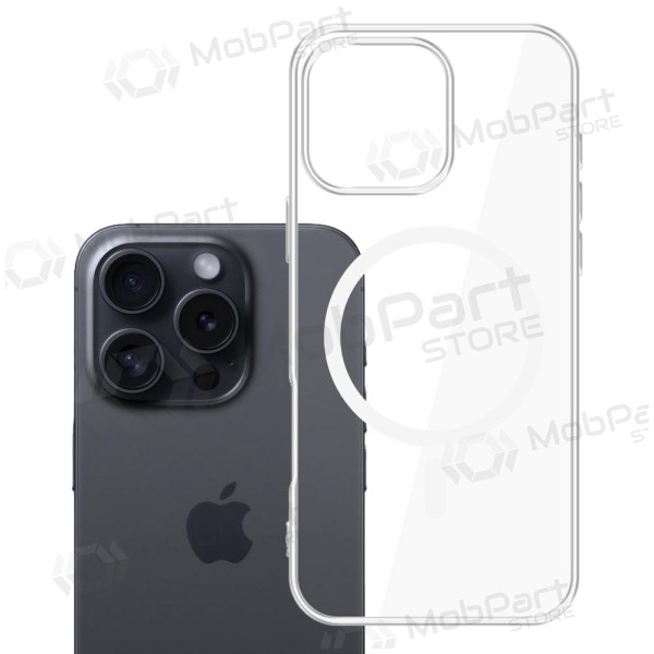 Apple iPhone 16 Pro case - 3MK Clear MagCase (clear)