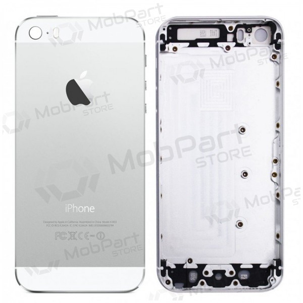 Apple iPhone 5S back / rear cover (silver) Apple iPhone 5S back / rear cover (silver)