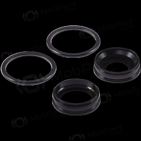 Apple iPhone 11 camera glass / lens (2pcs) (black) (with frame)