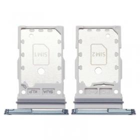 Samsung Galaxy S22, S22+ Dual SIM card holder (green) (original)