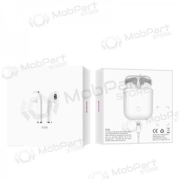 Wireless headset / handsfree HOCO ES26 Airpods (white)
