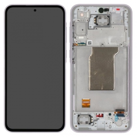 Samsung Galaxy A35 screen (Awesome Lilac) (with frame) (original)