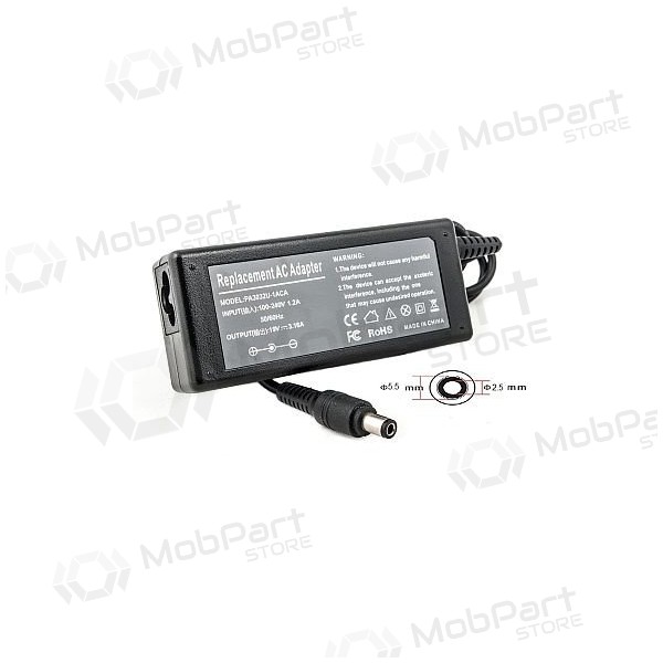 Laptop Power Adapter LENOVO 40W: 20V, 2A