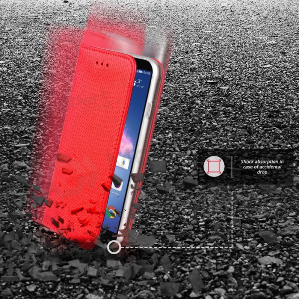 Apple iPhone 13 mini case - Smart Magnet (red)
