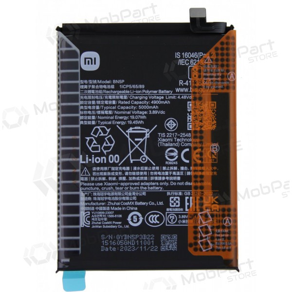 Xiaomi Redmi Note 13 4G / 5G battery (BN5P) (original) Xiaomi Redmi Note 13 4G / 5G battery (BN5P) (original)