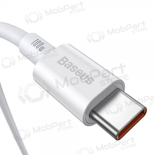 Cable Baseus Superior Type-C - Type-C 100W 1.0m (white) CATYS-B02