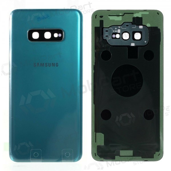 Samsung G970 Galaxy S10e back / rear cover green (Prism Green) (used grade A, original) Samsung G970 Galaxy S10e back / rear cover green (Prism Green) (used grade A, original)