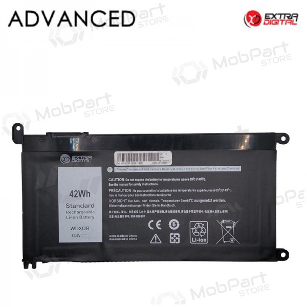 DELL WDX0R, 3400mah laptop battery, Advanced DELL WDX0R, 3400mah laptop battery, Advanced