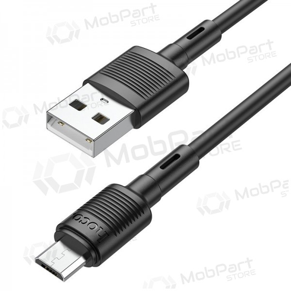 USB cable Hoco X83 USB-A to MicroUSB 1.0m black