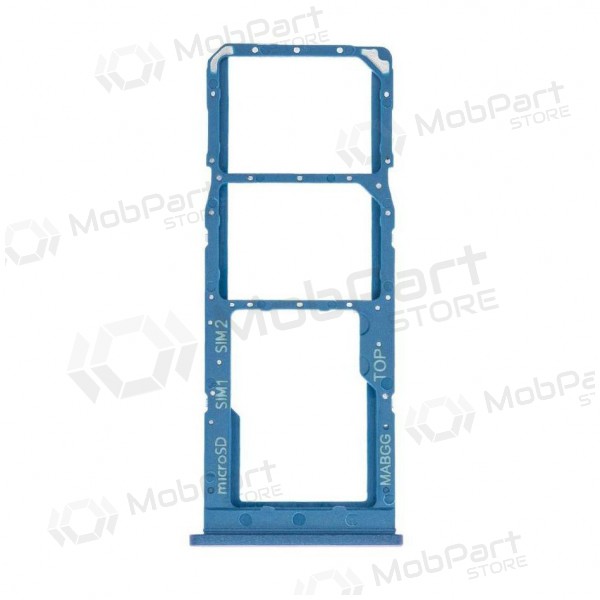 Samsung Galaxy A125 A12 / A127 A12S SIM card holder (blue) (service pack) (original)