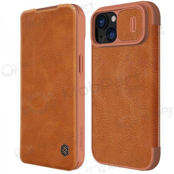 Apple iPhone 14 case - Nillkin Leather (brown)
