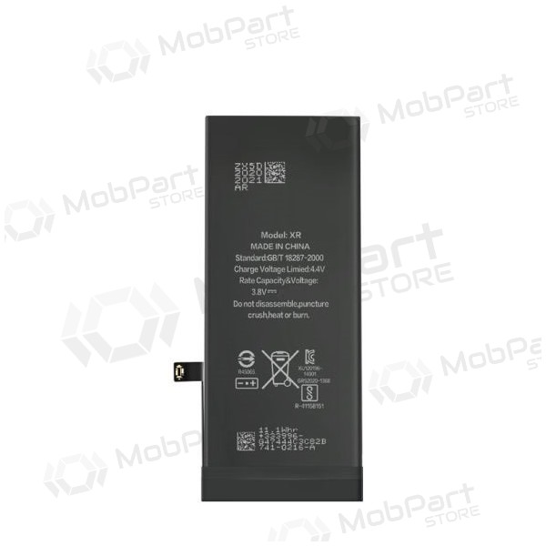 Apple iPhone XR battery / accumulator (increased capacity) (3610mAh) Apple iPhone XR battery / accumulator (increased capacity) (3610mAh)