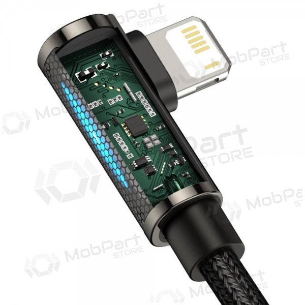 USB cable Baseus Legend Lightning 2.4A 2.0m (black) CALCS-A01
