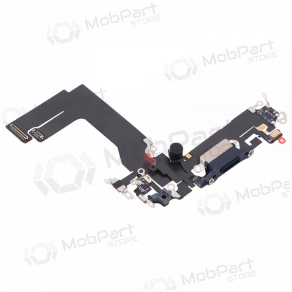 Apple iPhone 13 mini charging port and microphone connector (black)