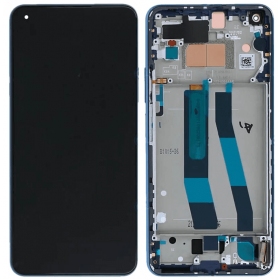 Xiaomi 11 Lite 5G NE screen (blue) (with frame) (original)