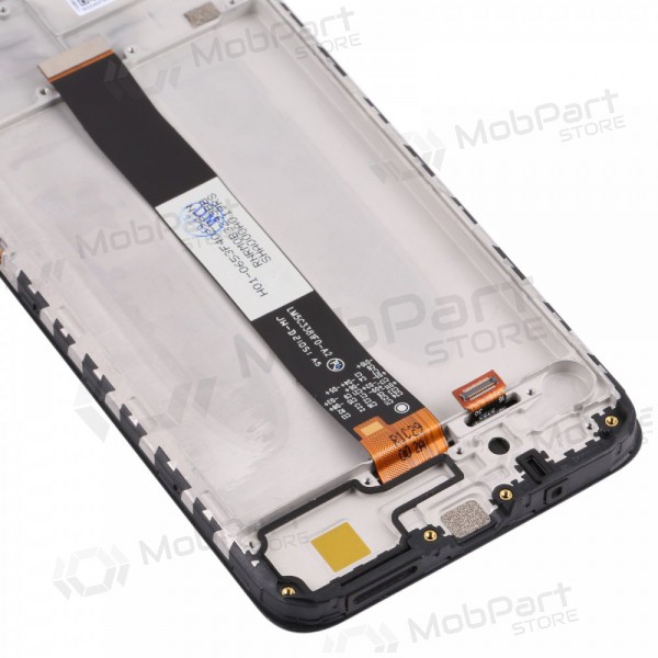 Xiaomi Redmi 9AT screen (black) (with frame) (service pack) (original)