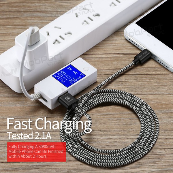 USB cable Dux Ducis K-ONE microUSB FastCharging 1.0m