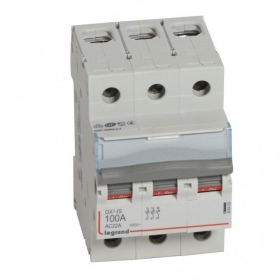 Miniature circuit braker MCB RX3 Legrand 406469 (100A, 3P, 230V, 6kA)
