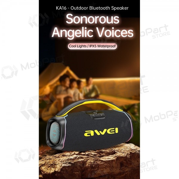 Bluetooth portable speaker Awei KA16 60W black