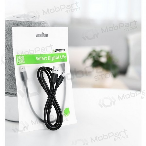 USB cable Ugreen US287 USB to USB-C 3A 1.0m black