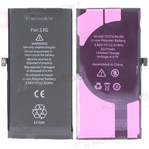 Apple iPhone 13 battery, accumulator (No Pop-Up) (Premium)