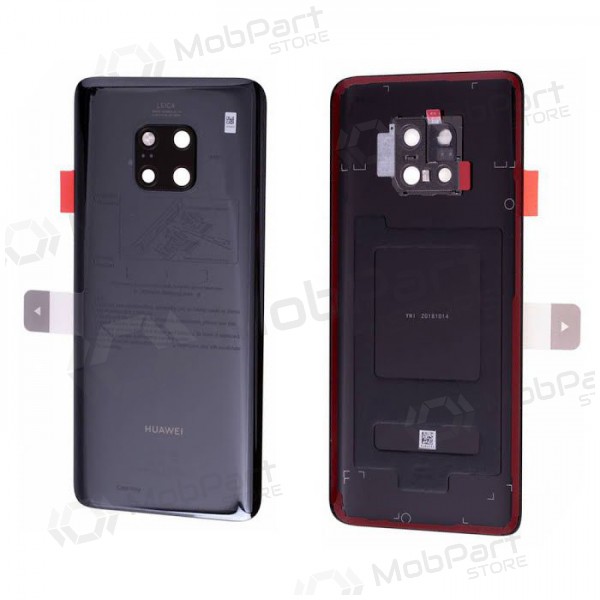 Huawei Mate 20 Pro back / rear cover (black) (used grade C, original) Huawei Mate 20 Pro back / rear cover (black) (used grade C, original)
