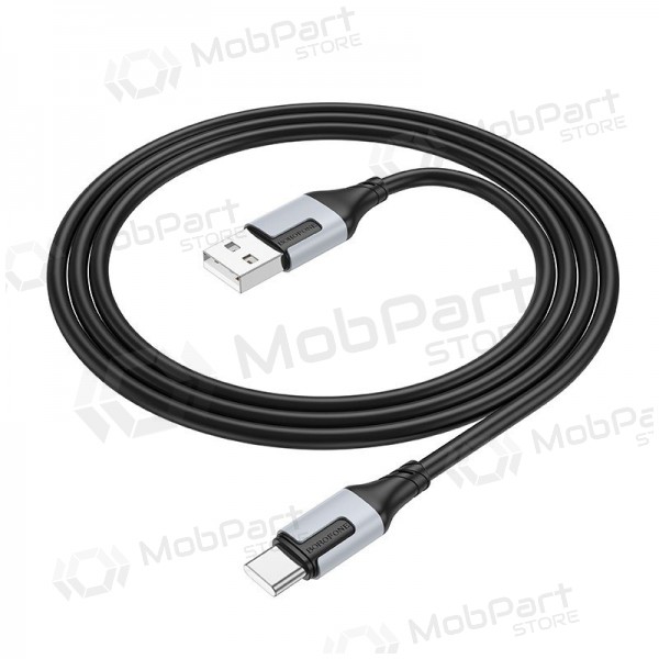 USB cable Borofone BX101 USB-A to USB-C 1.0m black