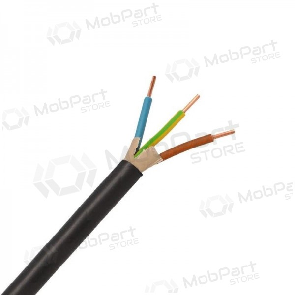 Lietkabelis CYKY cable 3x4 mm2 (1 m)