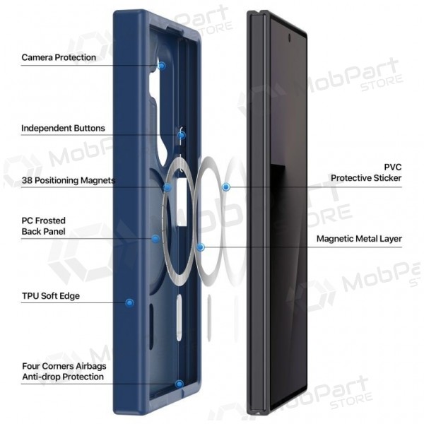 Samsung Galaxy Z Fold8 Ultra case - Dux Ducis Yind MagSafe (black)