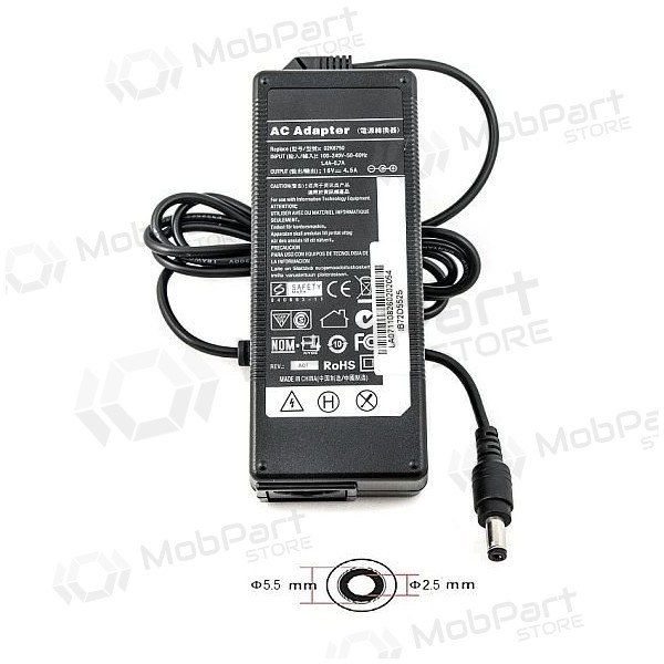 LENOVO 72W: 16V, 4.5A laptop charger LENOVO 72W: 16V, 4.5A laptop charger