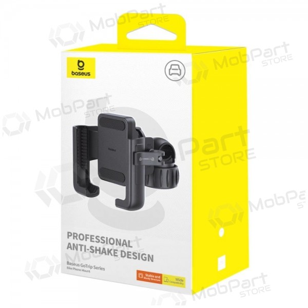 Telefono laikiklis dviračiui Baseus GoTrip Series Bike Phone Mount Cluster black C40572301111-00
