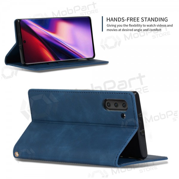 Apple iPhone 12 case - Business Style (dark blue)