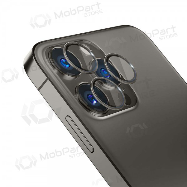 Apple iPhone 13 Pro / 13 Pro Max black tempered glass camera lens protector Apple iPhone 13 Pro / 13 Pro Max black tempered glass camera lens protector