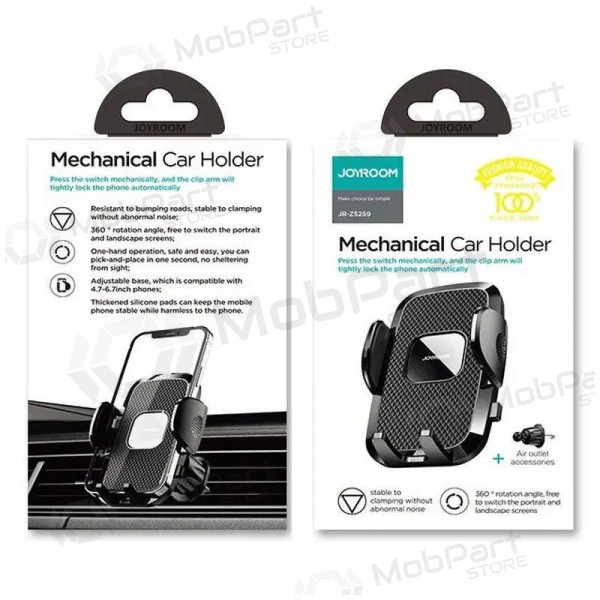 Car phone holder Joyroom JR-ZS259 (air vent) black