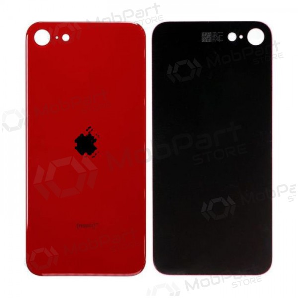 Apple iPhone SE 2020 / SE 2022 back / rear cover (red) (bigger hole for camera)