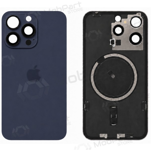 Apple iPhone 15 Pro Max back cover (blue) - Premium